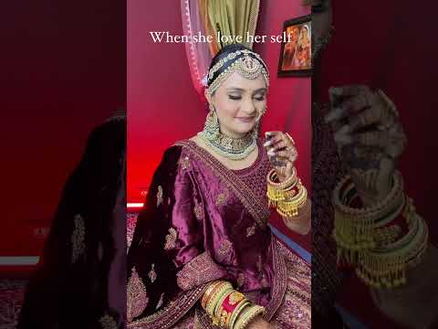 New Bridal Makeup Look Tutorial Instagram reels #Shorts #reels #Bride