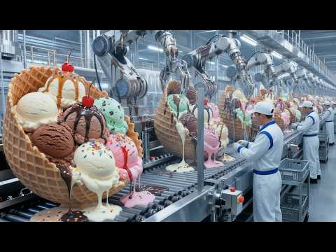 Millions of ICE CREAMs Made Daily Discover the Secrets Behind the Process