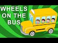 Wheels On The Bus Go Round And Round Nursery Rhymes For Children
