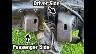 Ford Mustang II Frame Engine Mount Removal V8 Frame Mount Removal, Bolt Sizes, ETC..(Subscriber Help