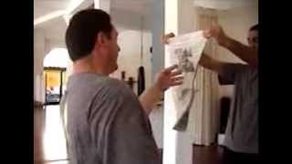 Scott Baker - Power of Wing Chun Biu Tze Finger Strike - power like a whip