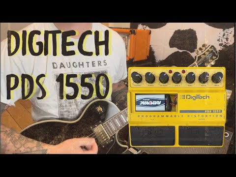 DigiTech PDS 1550 Programmable Distortion 1990s - Yellow image 7