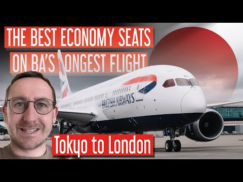 The BEST British Airways Economy seats for couples! Tokyo to London | 787