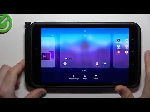 How to Add New Apps to SAMSUNG Galaxy Tab Active 5 Home Screen?