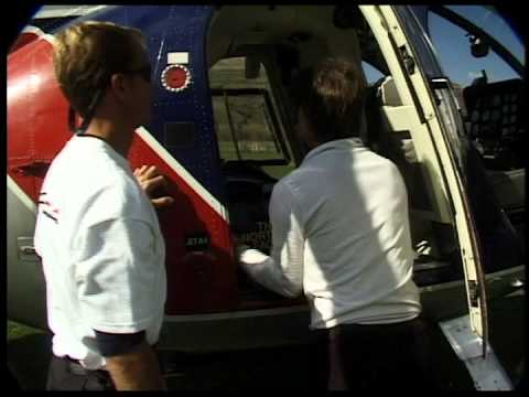 Bob Rankin and Eric Pehota drop in at the base of Mt Aspiring by Warren Miller