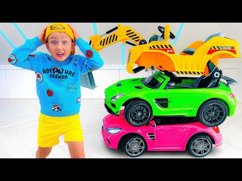 SUPER Senya Buys Broken Cars | Adventures and Fun!