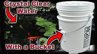 Crystal Clear Water with a Bucket - Cheap and Easy Bucket Filter