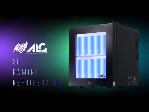 LED内蔵ミニゲーミング冷蔵庫 30L ALG-GMMFL30L ALLONE LED内蔵ミニゲーミング冷蔵庫 30L ALG-GMMFL30L ALLONE