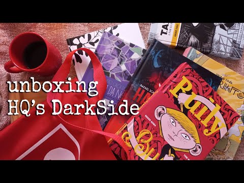 Unboxing Novas HQ's DarkSide Books: Tattoo, Hailstone, Bully, Labirinto, O Fim da Noite e Cartilagem