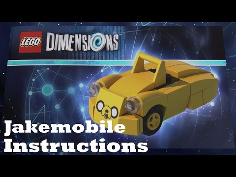 Lego Dimensions Adventure Time Level Pack! Jakemobile Instructions!