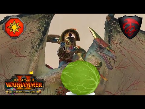 Tiktaq'to Hits Like A Wet Lettuce... Lizardmen Vs Vampire Counts. Total War Warhammer 2 Multiplayer