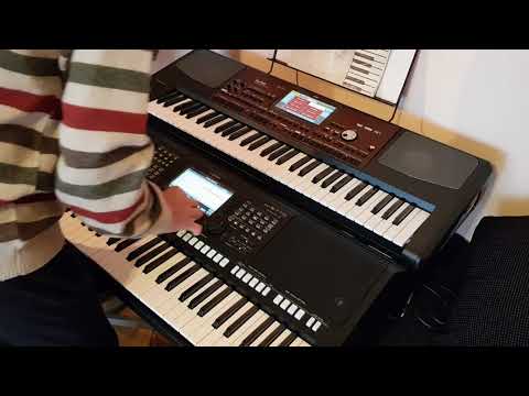 Yamaha PSR-S775 vs. Korg Pa700 - Few voices 2