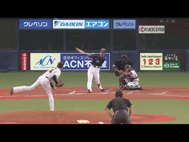 【2回表】 バファローズ・吉田正が2ランHRで勝ち越し!! 2018/3/24 T-Bs