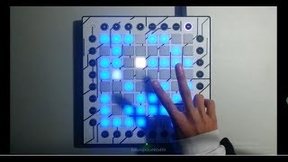 Dodge &amp; Fuski vs Virtual Riot - Alien |White Painted Launchpad Cover