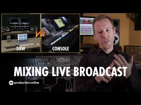 Pushback For Mixing Live Broadcast In A DAW - Luke Hendrickson