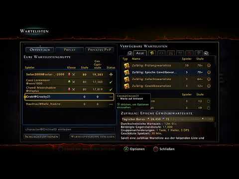 Neverwinter die Wartelisten