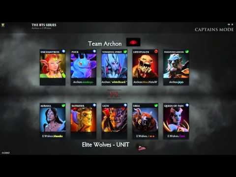 Team Archon vs Elite Wolves - Unit, Game 2, The BTS Series, 1080p60fps @OpinionEngineer Eng Cast