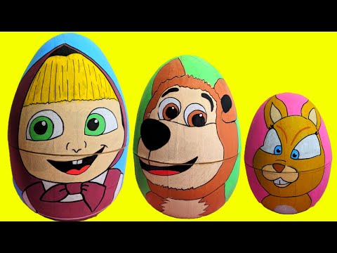 ASMR UNBOXING Masha and the Bear Vs PJ Masks Nostalgic Shows!! I Satisfying Unboxing Review ❤️