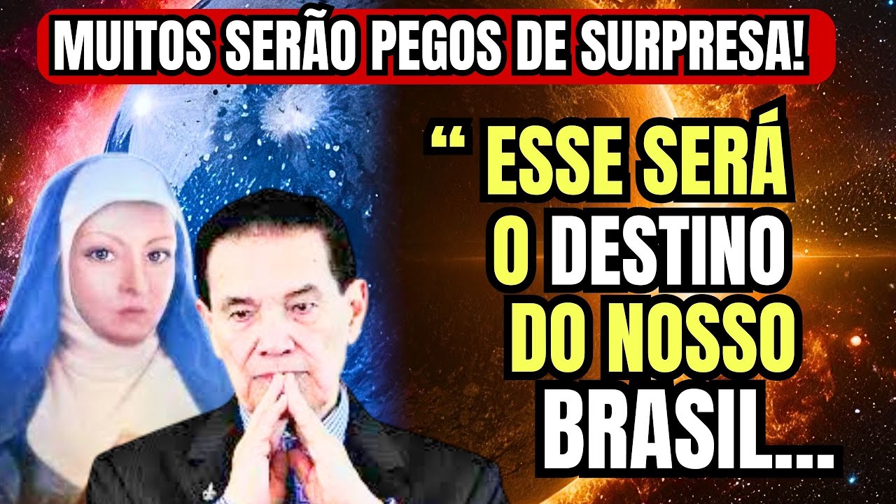 Esse é o Destino do Brasil! Muitos Serão Pegos de Surpresa - Divaldo Franco