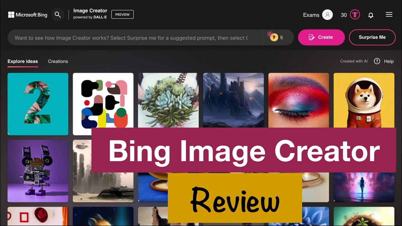 Bing Image Creator: A Powerful AI Tool for Creators | First Impression and an Honest Review
