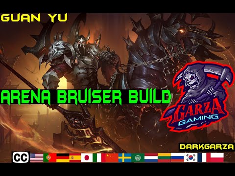 Smite Arena 2020 Guan Yu Bruiser High Damage & Defense Build | Newbie Friendly GOD | Smite Season 7