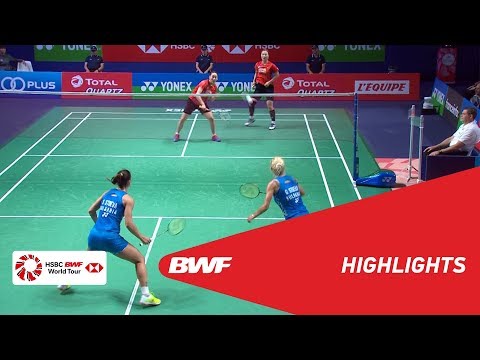 YONEX FRENCH OPEN 2018 | Badminton WD - SF - Highlights | BWF 2018