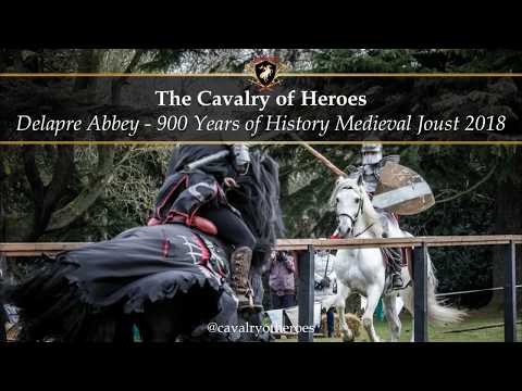 Medieval Jousting - Two Horses - The Cavalry of Heroes