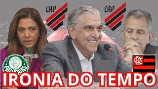 IRONIA DO TEMPO!! FALA DO PRESIDENTE ATHLETICANO CAUSA CONFLITOS ENTRE CLUBES DO EIXO