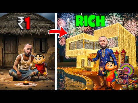 🤩Franklin Celebrate’s Diwali in Indian Bike Driving 3d!!