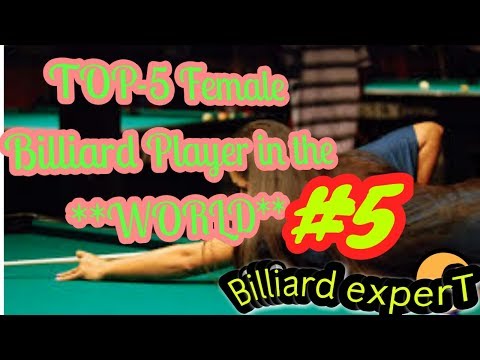 TOP 5 - Female Billiard Player in the **WORLD**