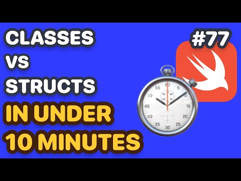 Understand Classes vs Structures in Swift in Under 10 minutes (iOS Interview Question) thumbnail