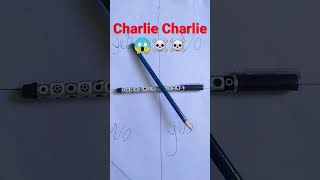 Charlie Charlie 😱☠️☠️😱.haunted scary 👻 Ghost.😱☠️😱😲😲#shorts #trending