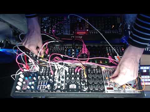 Eurorack - Industrial / darkwave / EBM jam with Hertz Donut MK3 and Kickain