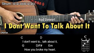 Download lagu I Dont Want To Talk About It - Rod Stewart | EASY Guitar Tutorial with Chords - Guitar Lessons mp3 Download lagu I Dont Want To Talk About It - Rod Stewart | EASY Guitar Tutorial with Chords - Guitar Lessons mp3