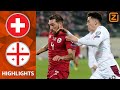 DEBUTANT is HELD VAN DE WEDSTRIJD | Zwitserland vs Georgië | Kwalificatie EK 2020 | Samenvatting
