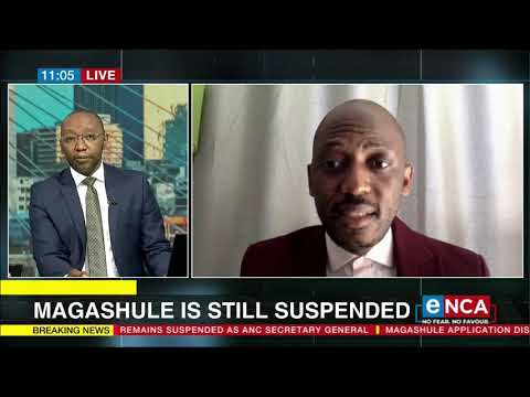 Ace Magashule is still suspended