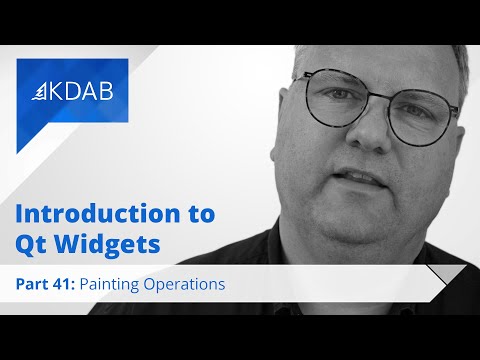 Introduction to Qt Widgets (Part 41) - Painting Operations