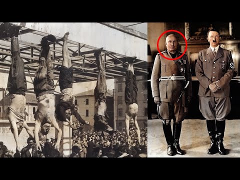 The Brutal Execution of Benito Mussolini! 😢💔