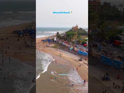 Bheemili Beach is one of the best beaches in Vizag #vizag #vizagbeach