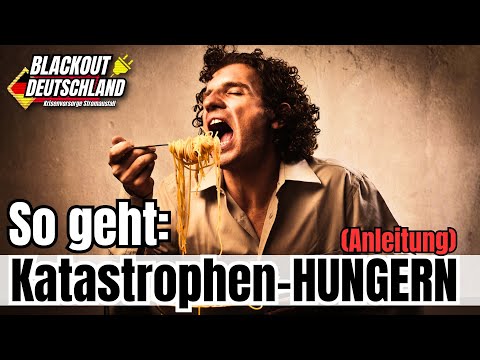 Lebensmittel Vorrat | Krisenvorsorge | Notfallausrüstung für Blackout und Katastrophenfall (WICHTIG)
