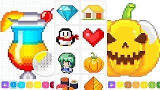 Pixelz - Color by Number Pixel Art Coloring Book Android Gameplay
