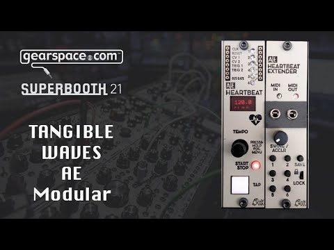 Tangible Waves AE Modular - Gearspace @ Superbooth 2021