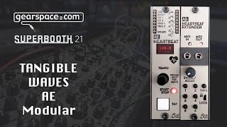 Video thumbnail for Tangible Waves AE Modular - Gearspace @ Superbooth 2021 by Gearspace Forum