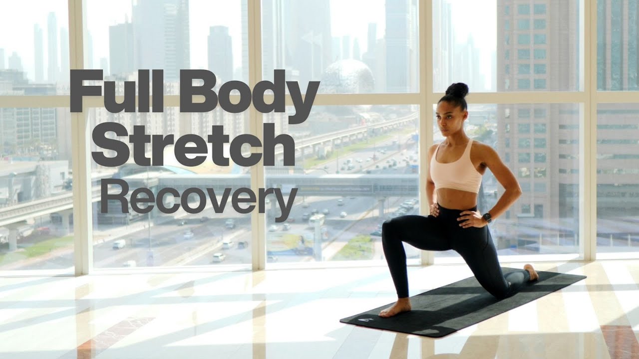 Post Workout Stretch | Full Body | 15 Minutes of Stress Relief & Recovery