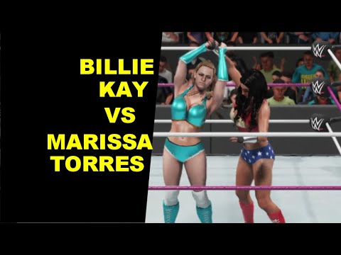 WWE 2K19 Billie Kay vs Marissa Torres - No Holds Barred
