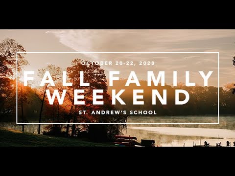 from Head of School Joy McGrath '92 - Fall Family Weekend 2023