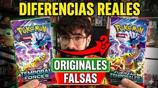 Diferencias reales entre cartas Pokémon Originales y Falsas