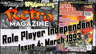 Roleplayer Independent Issue 4 (Mar 1993)—UK Multi-System RPG Magazine Flickthrough | Retro Magazine