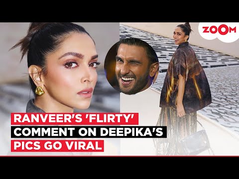 Ranveer Singh drops 'FLIRTY' comment on Deepika Padukone's post; Calls her 'Hot Mama' 