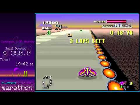 FZC Marathon 2014: F-ZERO SNES All Leagues Master Difficulty by Yazzo